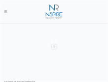 Tablet Screenshot of nspirerecruitment.com.au
